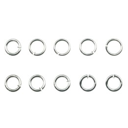 Argolla  4mm De Acero Inox para Collar Y Pulsera