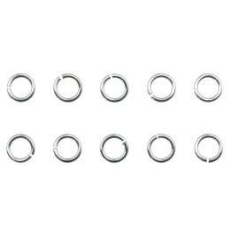 Argolla  4mm De Acero Inox para Collar Y Pulsera
