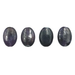 Piedra Natural 10x14mm Oval Dark Amatista