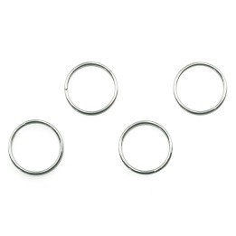 Argolla  10mm De Laton Doble para Collar Y Pulsera Irp