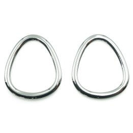 Argolla  30X35mm De Laton para Collar O Pulsera Igp