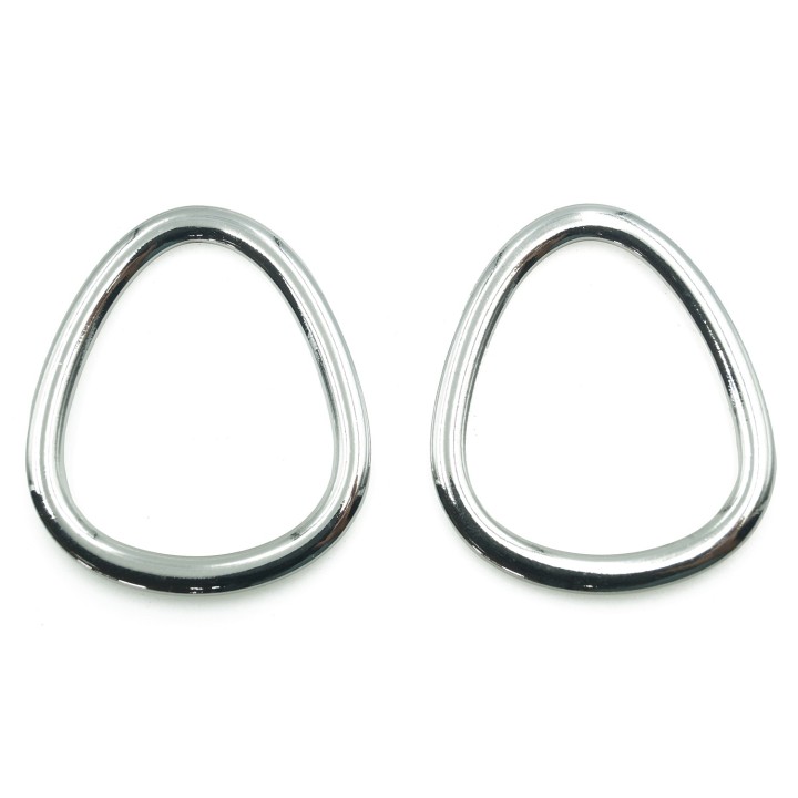 Argolla  30X35mm De Laton para Collar O Pulsera Igp