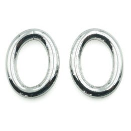 Argolla  25X19mm De Laton para Collar Y Pulsera Irp