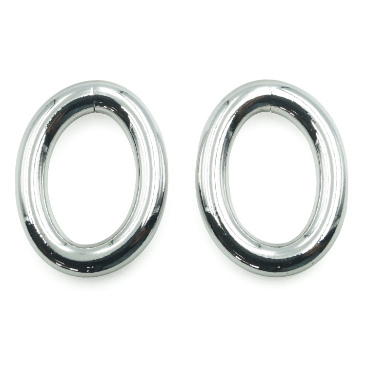 Argolla  25X19mm De Laton para Collar Y Pulsera Irp