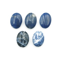 Piedra Natural 12x16mm Oval Sodalite