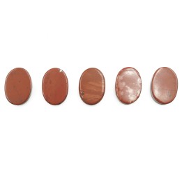 Piedra Natural 14x10mm Oval Red Jasper
