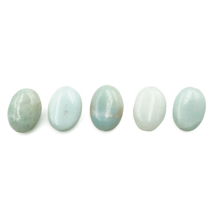 Piedra Natural 14x10mm Oval Amazonite
