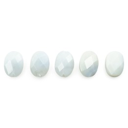 Piedra Natural 10x14mm Oval Blue Lace