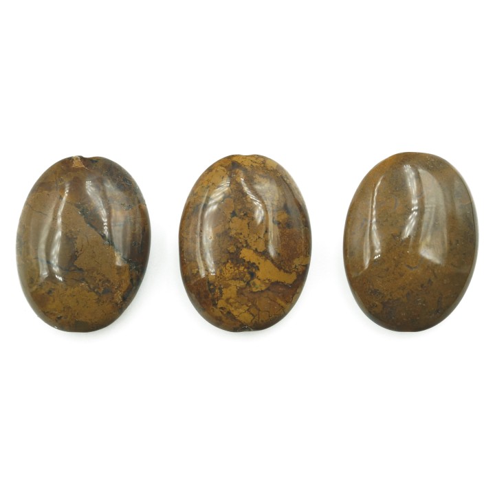 Piedra Natural 15x20mm Oval Muddy Stone