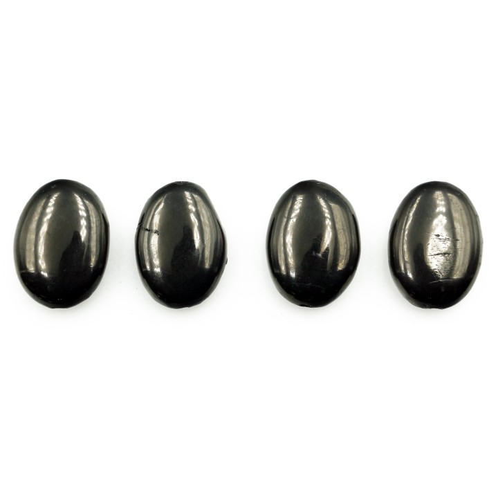 Piedra Natural 10x14mm Oval Black