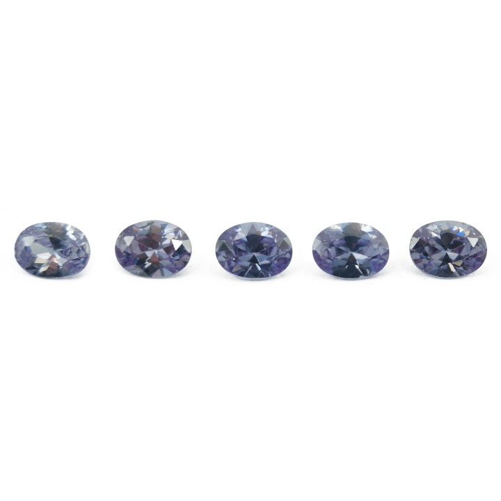 Zirconia de 5x3mm Forma oval Empaque de 100pz