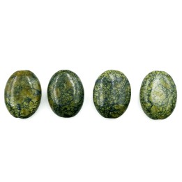 Piedra Natural 12x16mm Oval Piel de Serpiente