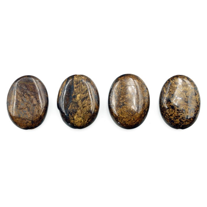 Piedra Natural 12x16mm Oval Broncite
