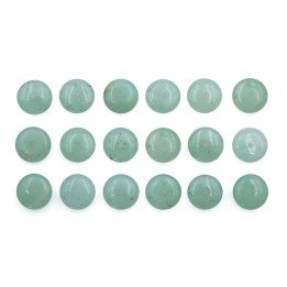 Piedra Natural 8x3mm Rondel Green Aventurine