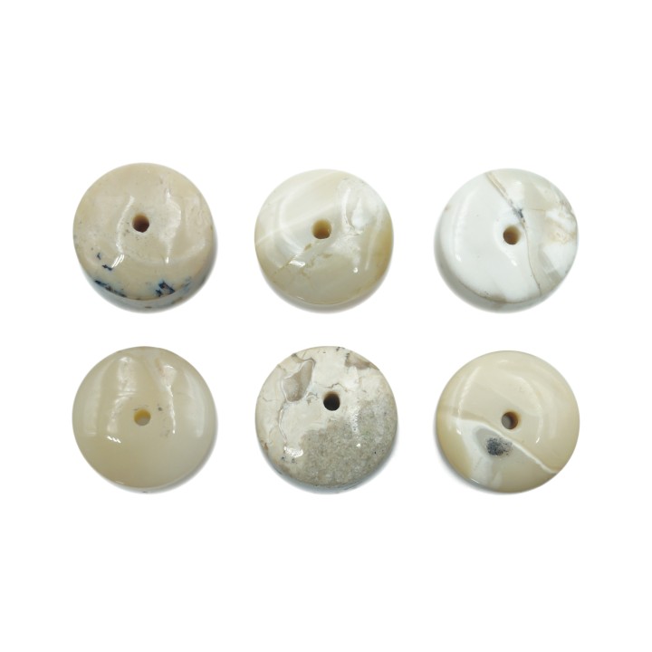 Piedra Natural 8x5mm Rondel African Opal