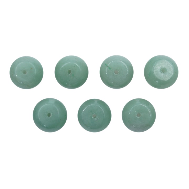 Piedra Natural 10x8mm Bola Semi Green Aventurine