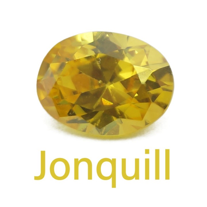 Zirconia de 18x13mm Forma oval Empaque de 30pz