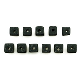 Piedra Natural 4mm Cubo Black Stone