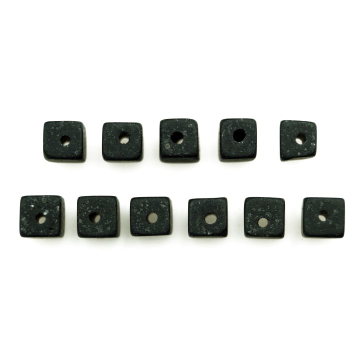 Piedra Natural 4mm Cubo Black Stone