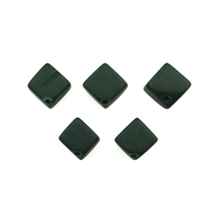 Piedra Natural 6mm Cubo Diagonal Black Stone