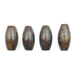 Piedra Natural 8x16mm Ovoide Liso Broncite