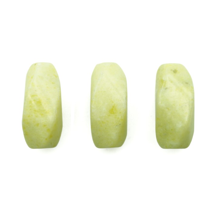 Piedra Natural 9x18mm Ovoide Twister Lima
