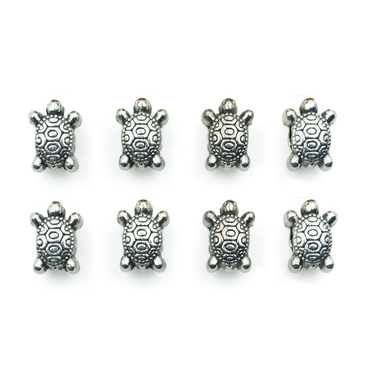 Tortuga 13x10mm de pewter para collar y pulsera