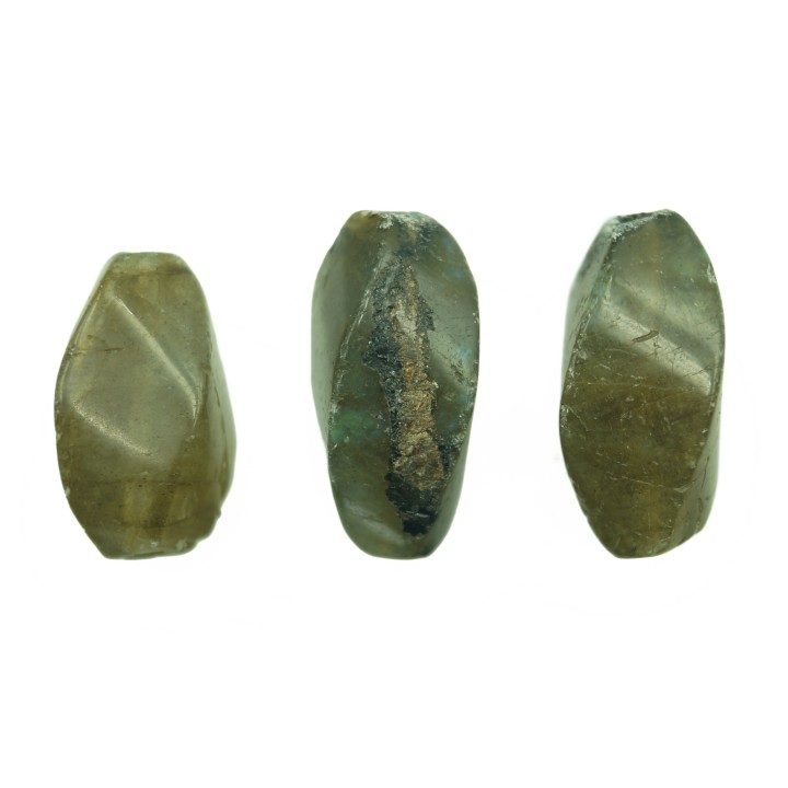Piedra Natural 18x9mm Ovoide Twister 4 Caras Labradorite