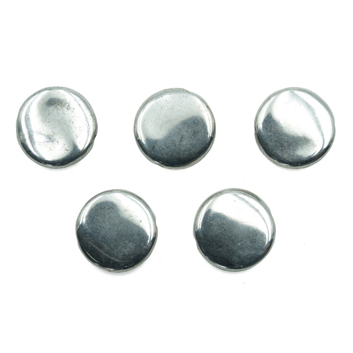 Luneta curva 16mm de plastico para collar pulsera y aretes