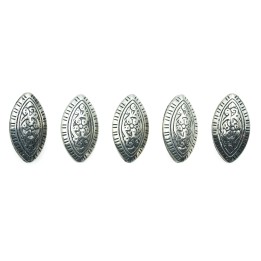 Navet grabada 30x17mm de plastico para collar pulsera y aretes