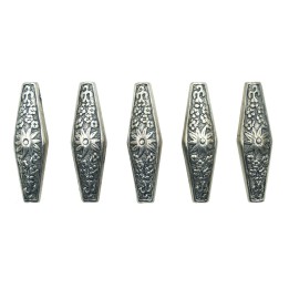 Navet grabado 36x11mm de plastico para collar pulsera y aretes