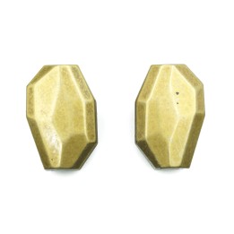 Deforme facetado 31x21mm de plastico para collar pulsera y aretes