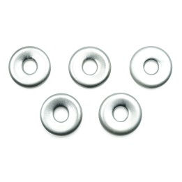 Argolla 20mm de plastico para collar y pulsera