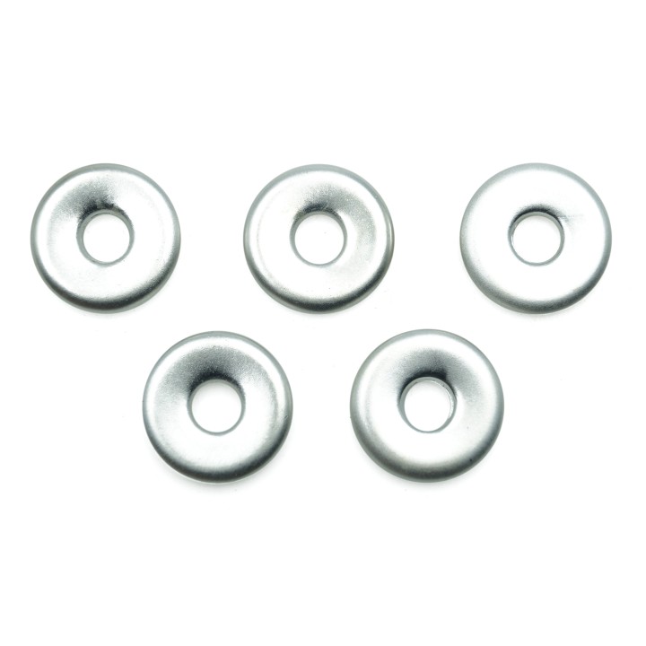 Argolla 20mm de plastico para collar y pulsera