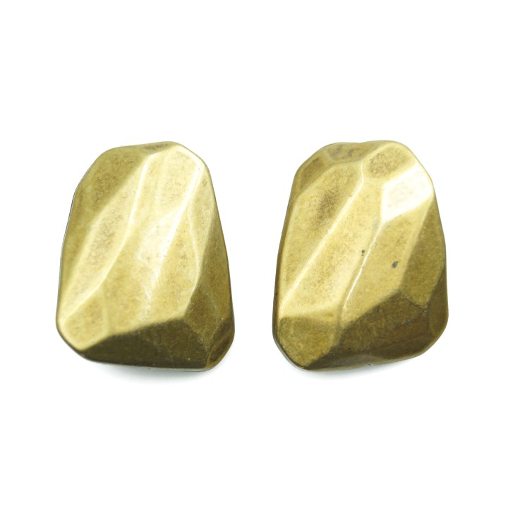 Deforme facetado 43x31mm de plastico para collar pulsera y aretes