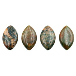Piedra Natural 12x20mm Navet Epidot
