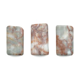 Piedra Natural 12x20mm Rectangulo Red Picaso Jasper