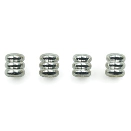 Argolla  6mm De Laton para Collar Y Pulsera Plat