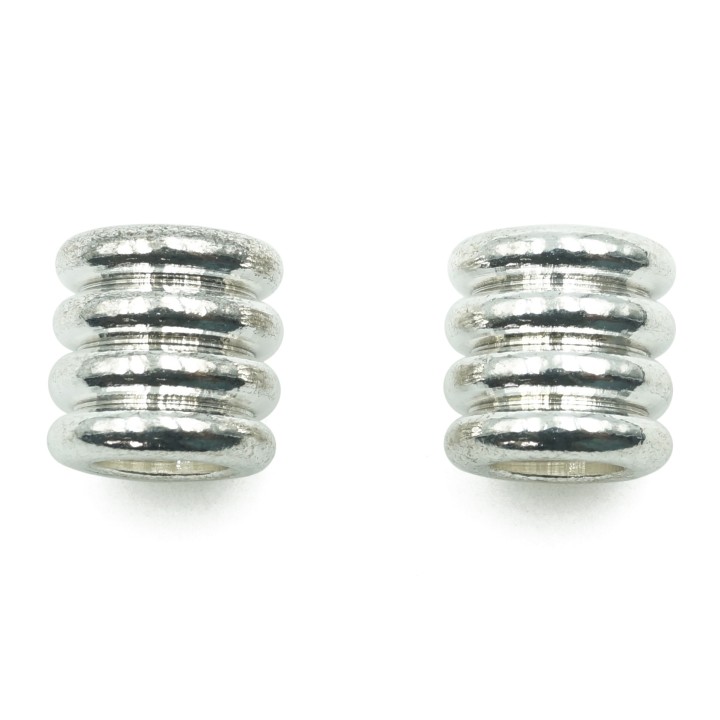 Argolla  9mm De Laton para Collar Y Pulsera Plat