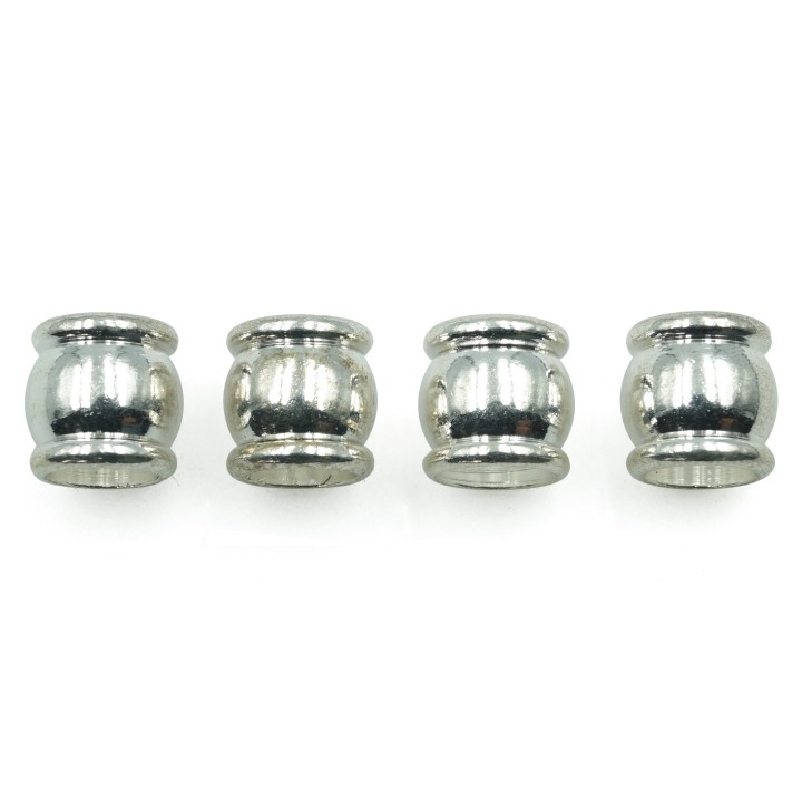 Argolla  8mm De Laton para Collar Y Pulsera Plat