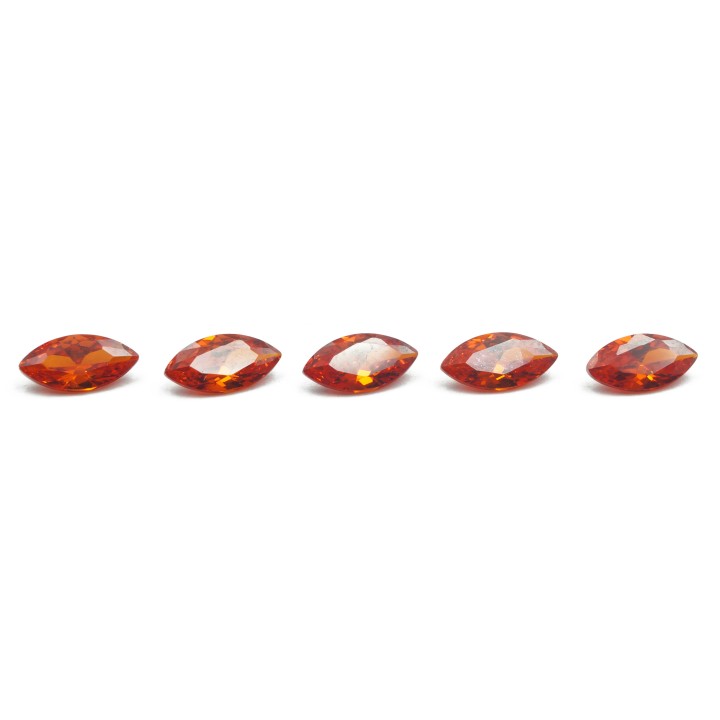 Zirconia de 5x2mm Forma navet Empaque de 100pz