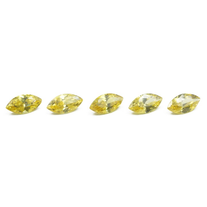 Zirconia de 5x2mm Forma navet Empaque de 100pz