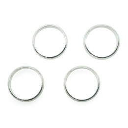Argolla  14mm De Laton para Collar Y Pulsera Plat