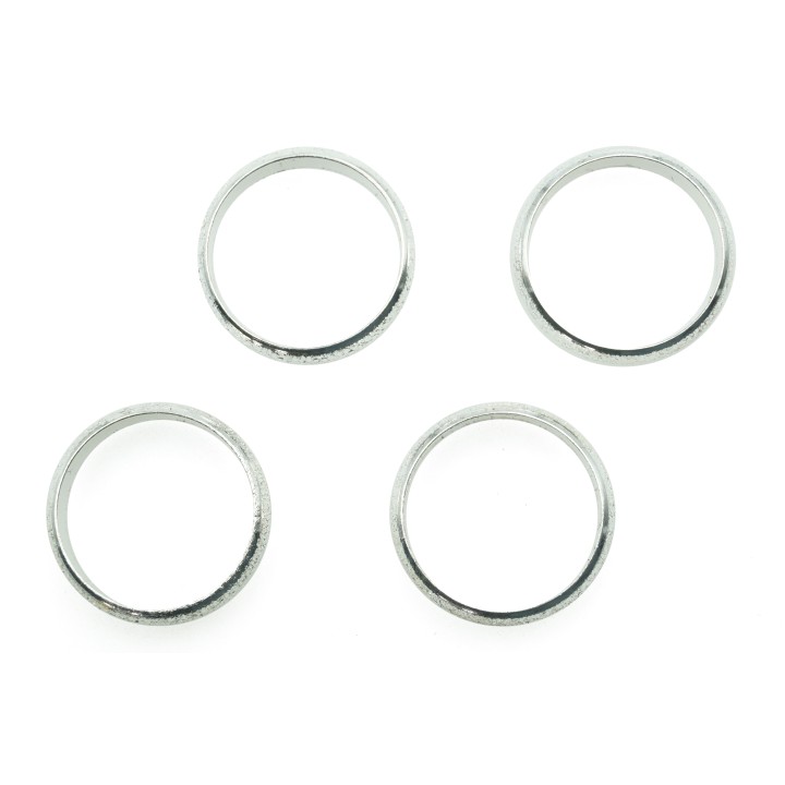 Argolla  14mm De Laton para Collar Y Pulsera Plat