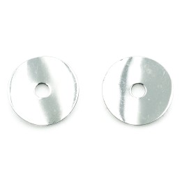 Argolla  15mm De Laton para Collar Y Pulsera Plat
