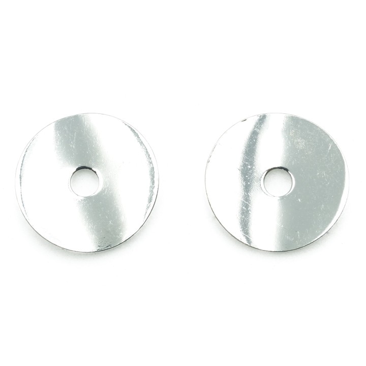 Argolla  15mm De Laton para Collar Y Pulsera Plat