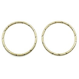 Argolla  35mm De Laton para Collar O Pulsera Igp