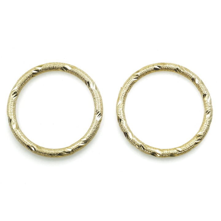 Argolla  23mm De Laton Para Collar Y Pulsera Igp
