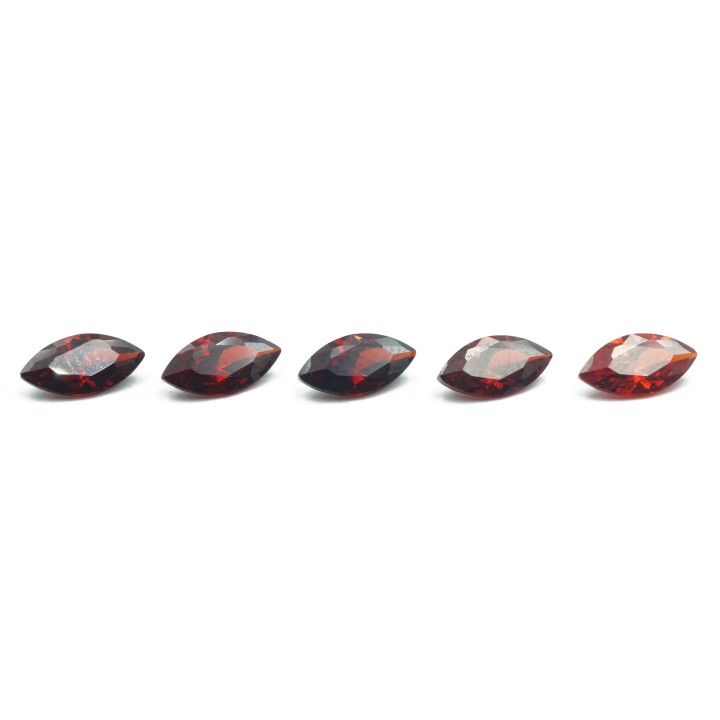 Zirconia de 10x5mm Forma navet Empaque de 100pz