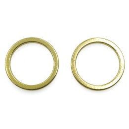 Argolla  20mm De Laton Para Collar Y Pulsera Igp